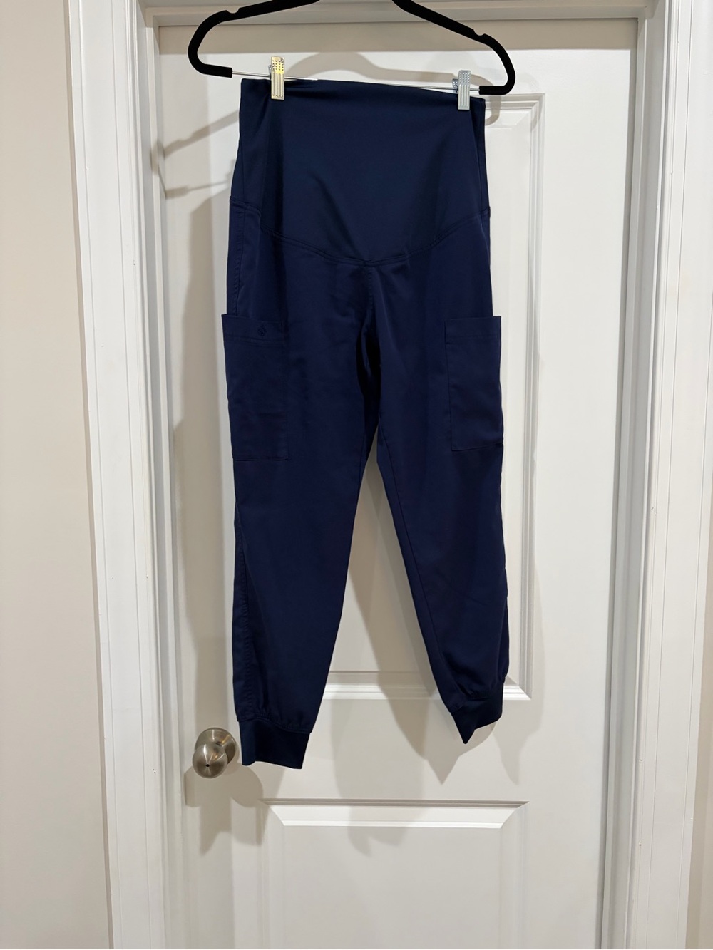 Med Couture Navy Maternity Scrub Pants